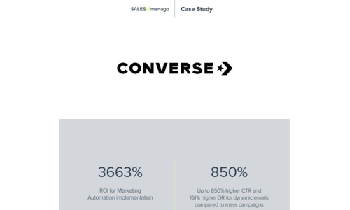 Converse case study