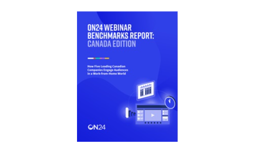 On24 Webinar Benchmarks Report: Canada Edition